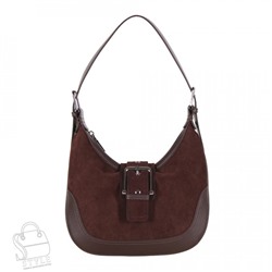 Сумка женская кожаная 990178NNAA coffee Natale Navetta