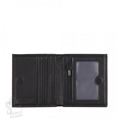 Мужской кошелек 194-5374A black Prensiti