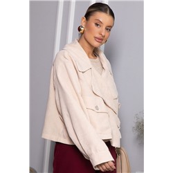 Жакет укороченный Динара (бежевый) Б14326-39М