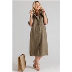 Платье  8801/02/Кофе