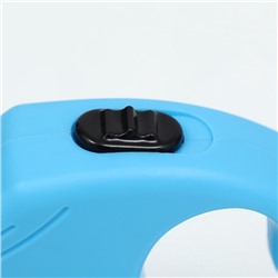 Рулетка «Следы», 3 м, до 10 кг, голубая