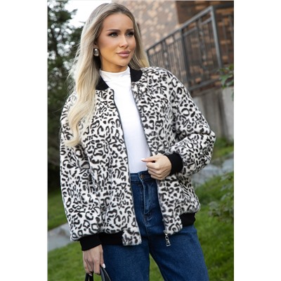 Бомбер Зара (молочный) Б12799-7М