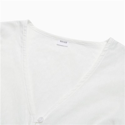 Топ женский MINAKU: Cotton collection, белый, размер 42