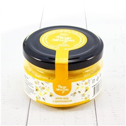 Крем-мёд с прополисом  Вкус Жизни New 110 гр. шайба