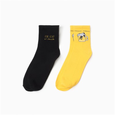 Носки мужские KAFTAN Friday, р. 41-44 (27-29 см), набор 2 пары