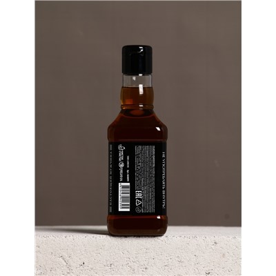 Подарочный набор новогодний «Крутому мужчине»: гель для душа во флаконе виски 250 мл, аромат мужского парфюма, платок в форме сигары