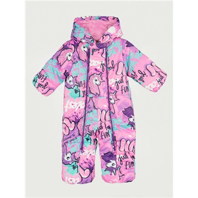 Комбинезон детский текстильный с полиуретановым покрытием для девочек