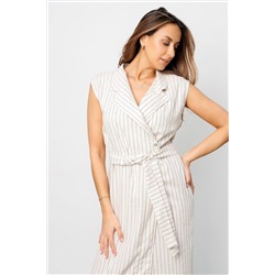 Платье на запах льняное 408MLK НАТАЛИ, 1126756