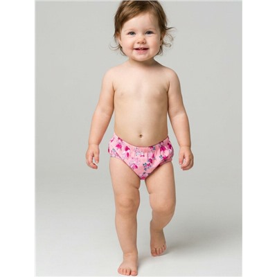 Плавки детские трикотажные на памперс для девочек