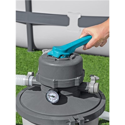 УЦЕНКА Фильтр-насос, 220-240V, 3596 л/ч, для бассейна, песочный, 58515 Bestway