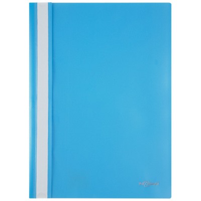 Скоросшиватель А4 пластиковый  голубой 0,18мм TC4018C inФОРМАТ