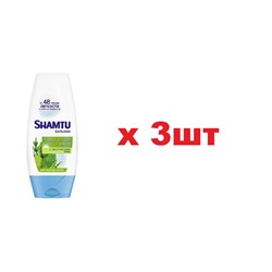 Shamtu Бальзам для жирных  волос 200мл с Экстрактами трав 48ч 3шт