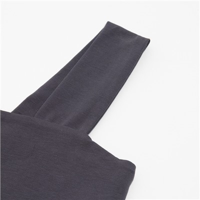 Топ женский MINAKU: Basic line, цвет графитовый, размер 48