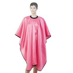 521118 Dewal Пеньюар для стрижки «Глянец» AA04Pink, 128 х 146 см, розовый