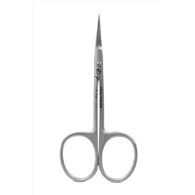 Frau Finger Ножницы маникюрные для кутикулы изогнутые / Classic FS-131DP, матовые, ручная заточка, 10 см KRISTALLER, 1110192