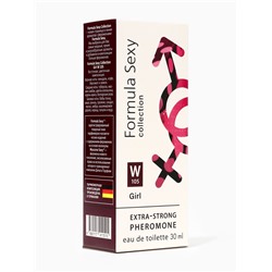 Туалетная вода женская с феромонами Formula Sexy collection Girl W105, 30 мл