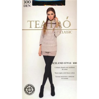 Колготки теплые, Teatro, Iceland st. 300