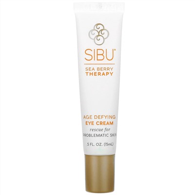 Sibu Beauty, Омолаживающий антивозрастной крем для глаз с облепихой, 5 жидких унций (15 мл)
