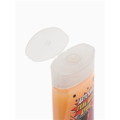 Гель для душа детский, аромат взрывные конфетки, 250 мл, Человек-паук