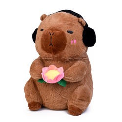 Мягкая игрушка "Капибара" с пледом