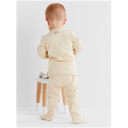 Кофточка детская MINAKU Nature, рост 62-68 см, бежевая