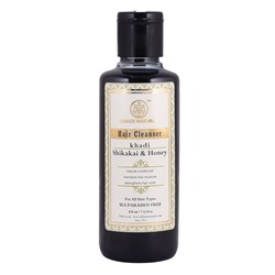 Khadi Natural Шампунь с Шикакай и Медом - без СЛС 210мл