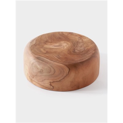 Салатник, 20×20×7 см, тиковое дерево