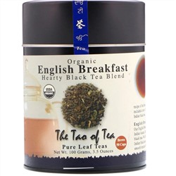The Tao of Tea, 100% органический английский черный чай для завтрака 3.5 унции (100 г)