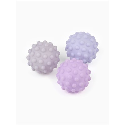 Игрушка пищащая «Мячик» для собак, 6.5 см, сиреневая МИКС