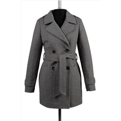 01-12248 Пальто женское демисезонное (пояс)