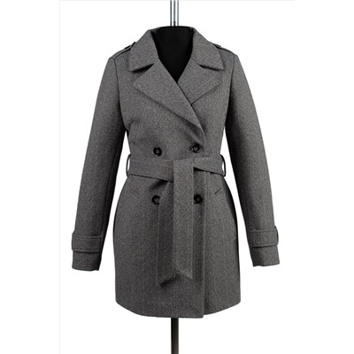 01-12248 Пальто женское демисезонное (пояс)