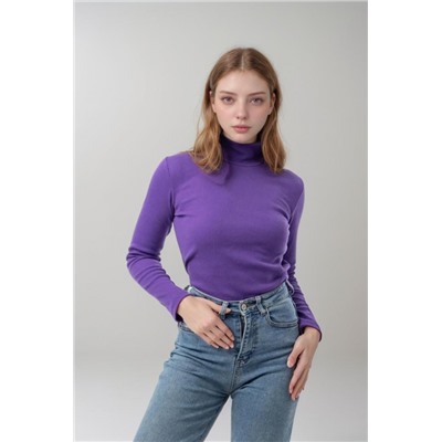 14439/5 Водолазка женская (Фиолет)