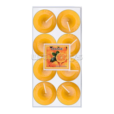 Набор свечей восковых (8шт х 3,5*1см) в ассортименте