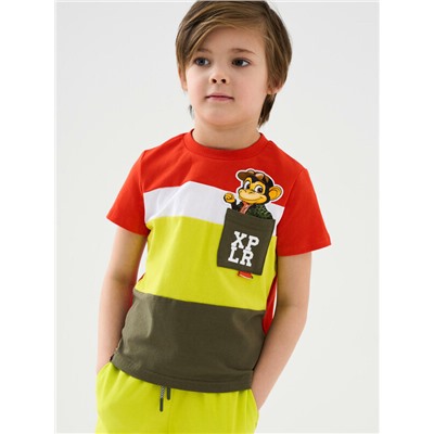 Фуфайка трикотажная для мальчиков (футболка)