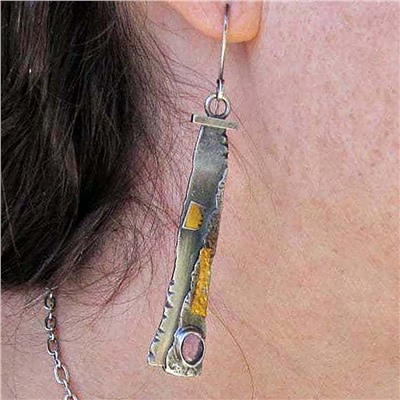 Серьги на крючках арт. 13 4865 (id 273652)