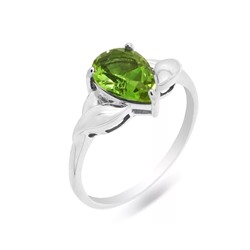 Кольцо из серебра султанит, SL-RS-2278