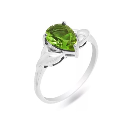 Кольцо из серебра султанит, SL-RS-2278