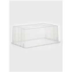Контейнер для хранения Porter, 50 л, 66×42×26 см, с крышкой, прозрачный