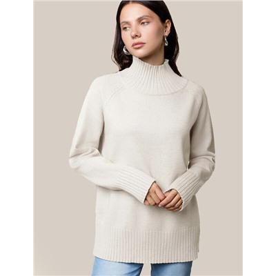 Джемпер из пряжи с кашемиром