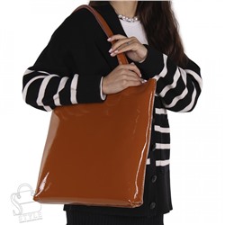 Сумка женская кожаная 5566P brown Polina&Eiterou