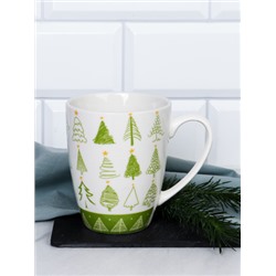 Кружка новогодняя 380 мл / MN-041 /уп 12/72/