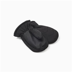Варежки для мальчика MINAKU, чёрные, 20 см