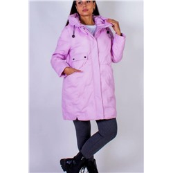 Демисезонная куртка с капюшоном Знаки зодиака, арт.8835 (Розовый)