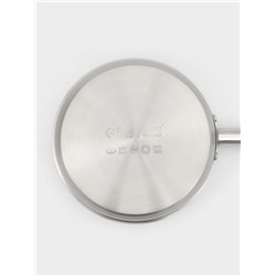 Сковорода-сотейник Hanna Knövell, 1.7 л, d=20 см, h=6 см, толщина стенки 0.6 мм, индукция, нержавеющая сталь