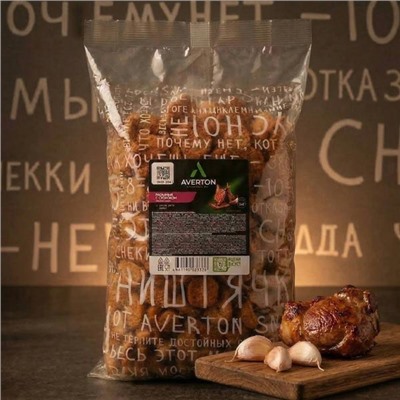 ГРЕНКИ БАРАНИНА С ЧЕСНОКОМ