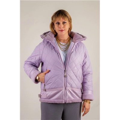 Куртка "Классика" верблюжья шерсть, арт.309 (Сиреневый)