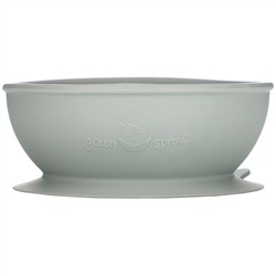 Green Sprouts, Learning Bowl, 9+ Months, Gray, 1 Bowl