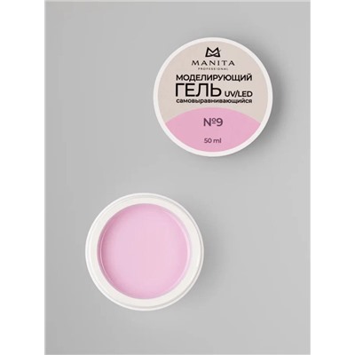 MANITA Гель моделирующий для ногтей №9, 50 мл 28115