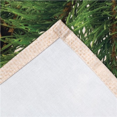 Полотенце «Этель» Еловые ветви 40×67 см, 100% хл, саржа 190 г/м²