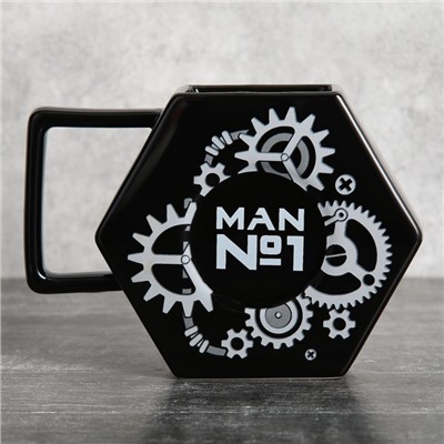 Кружка чайная керамическая Man, 550 мл